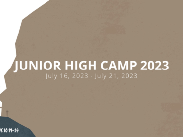 Junior High Camp 2023