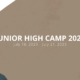 Junior High Camp 2023